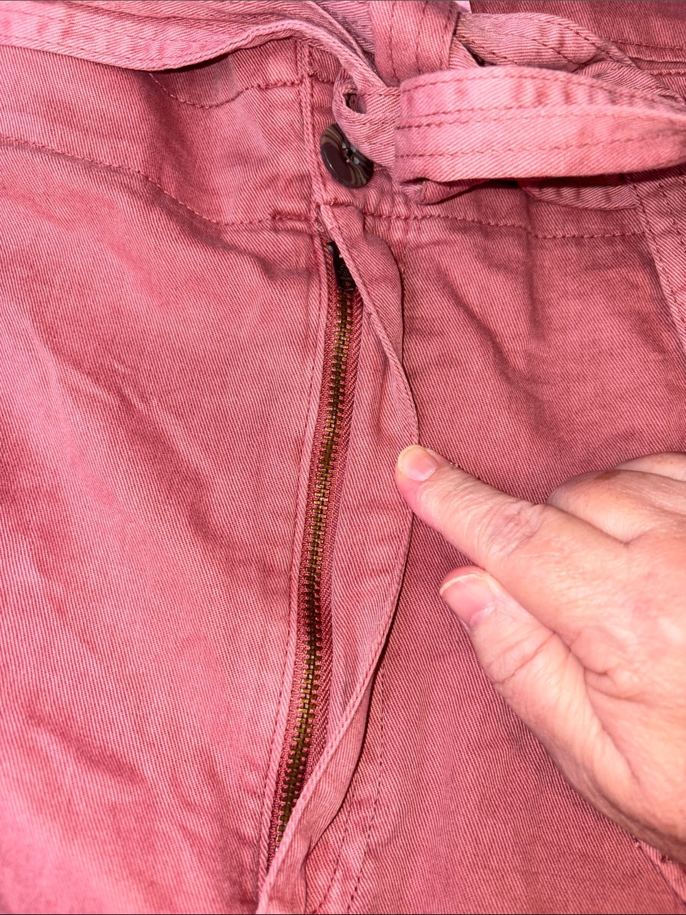 Old Navy High Rise Dusty Rose Drawstring Linen-Blend Plus Size 4X NWT! - Picture 14 of 15